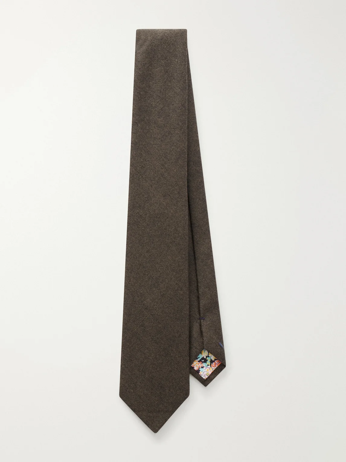 Wool and Cashmere-Blend 7cm Tie - 1