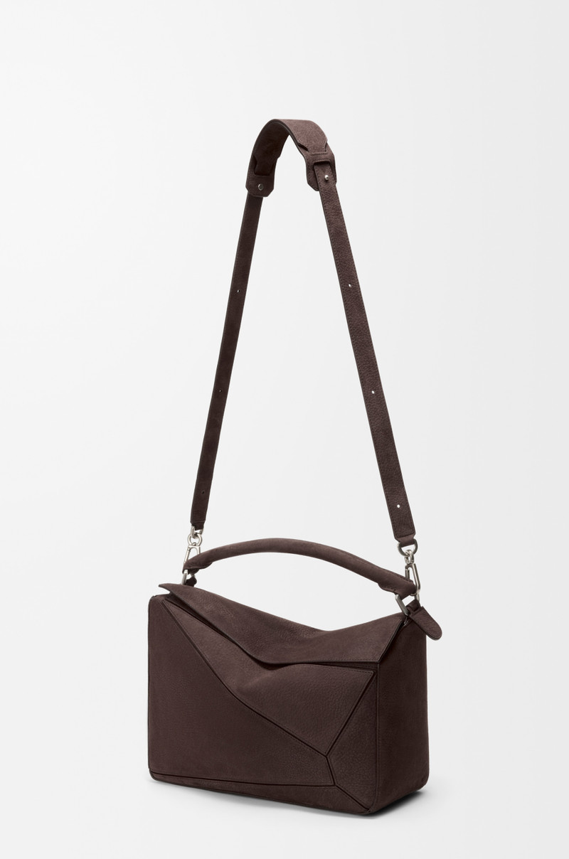 Large Puzzle bag in grained nubuck 7