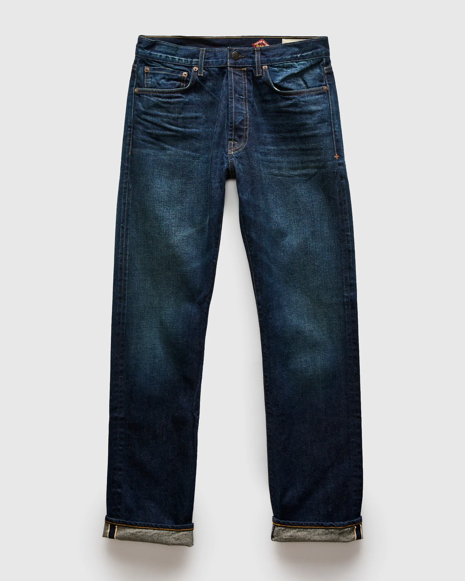 "Willie Eastland" 14oz Washed Selvedge Denim - Classic Straight Fit - 1