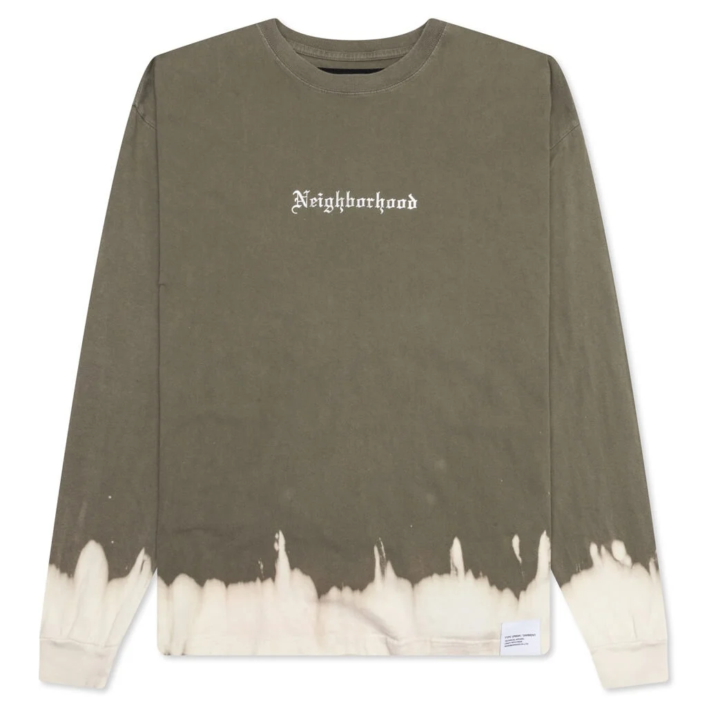 SAVAGE CREWNECK L/S - OLIVE DRAB - 1