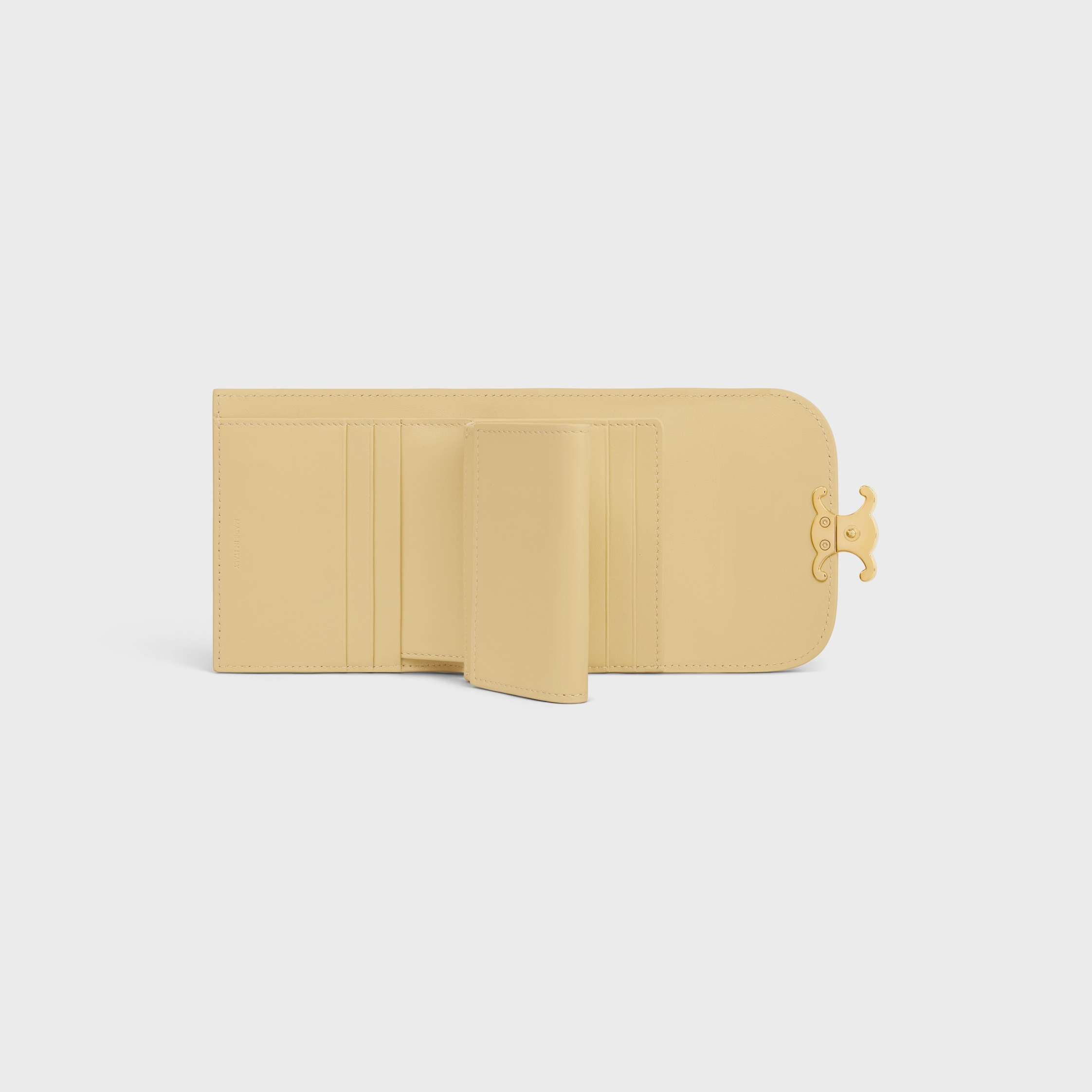 Small Flap Wallet TRIOMPHE IN Shiny calfskin - 4