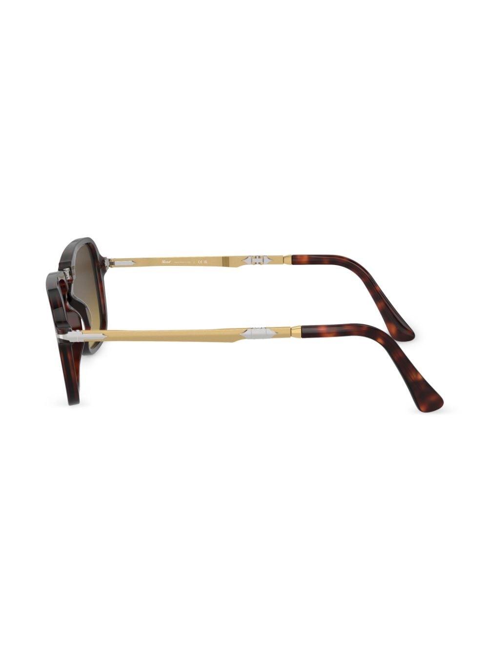 tortoiseshell-effect square-frame sunglasses - 3