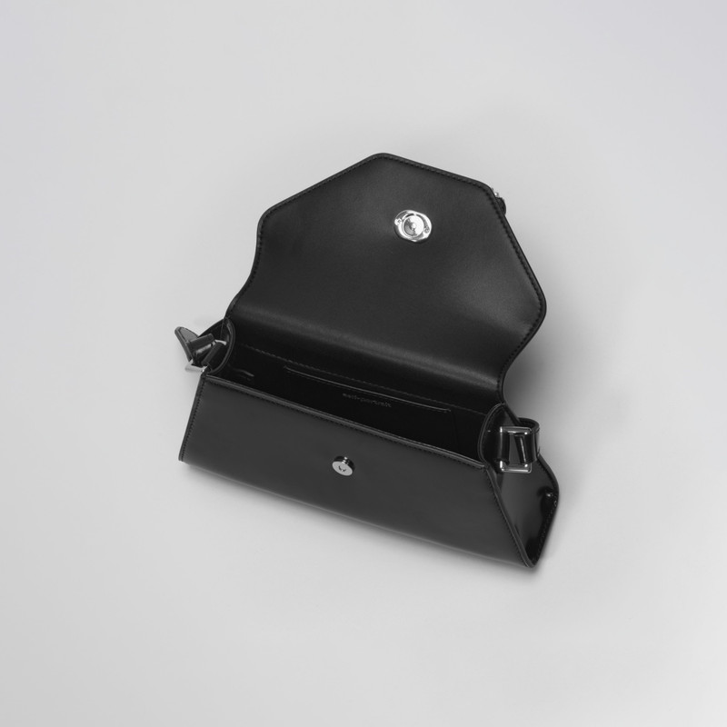 Black Pearl Bow Mini Shoulder Bag 4