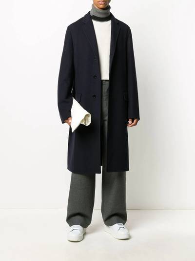 Jil Sander single-breasted coat outlook