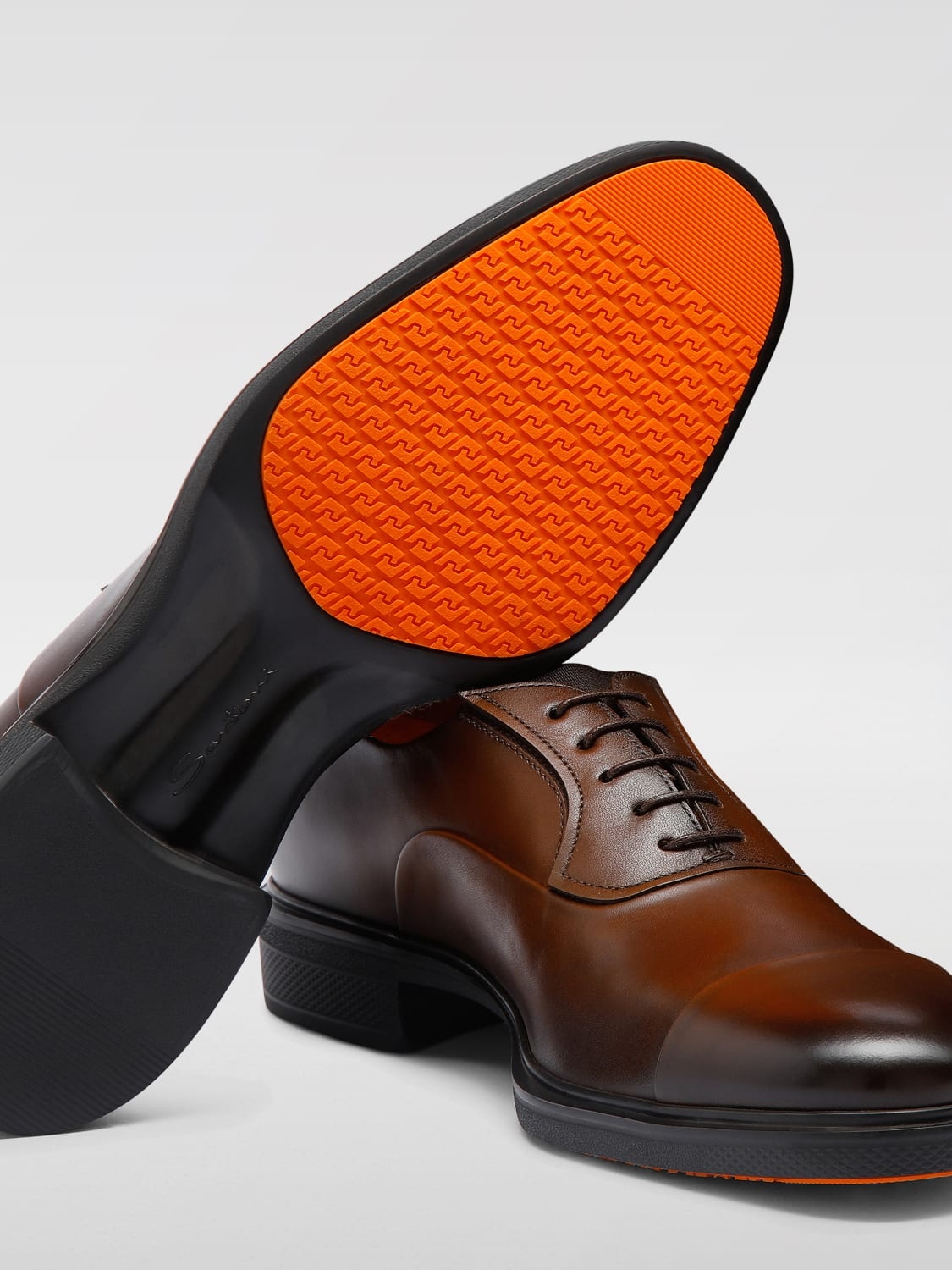 Brogue shoes men Santoni - 5