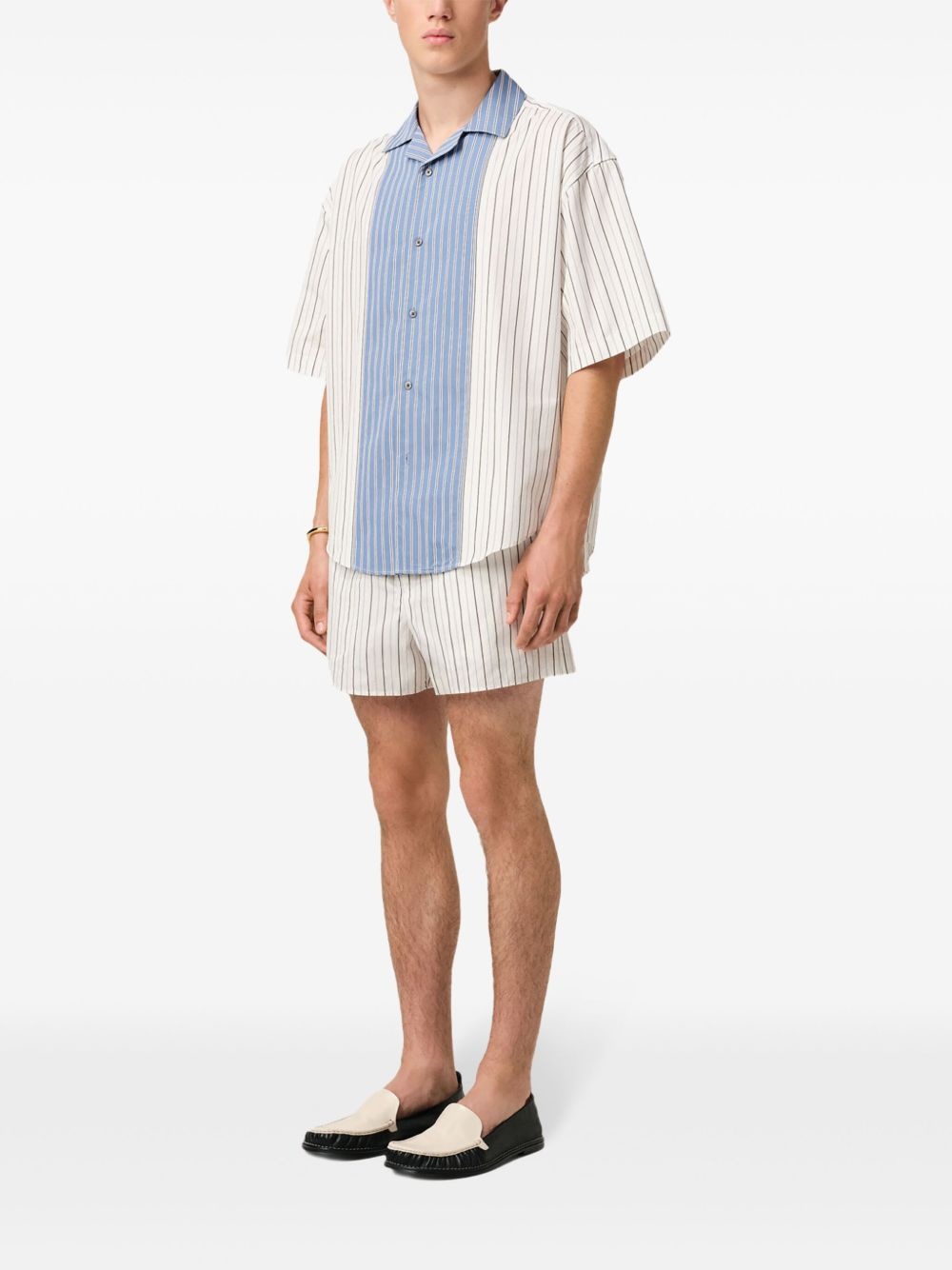 camp-collar shirt - 3