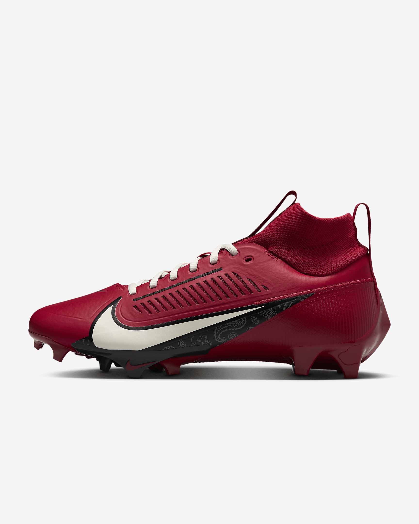 Red nike vapor football cleats on sale