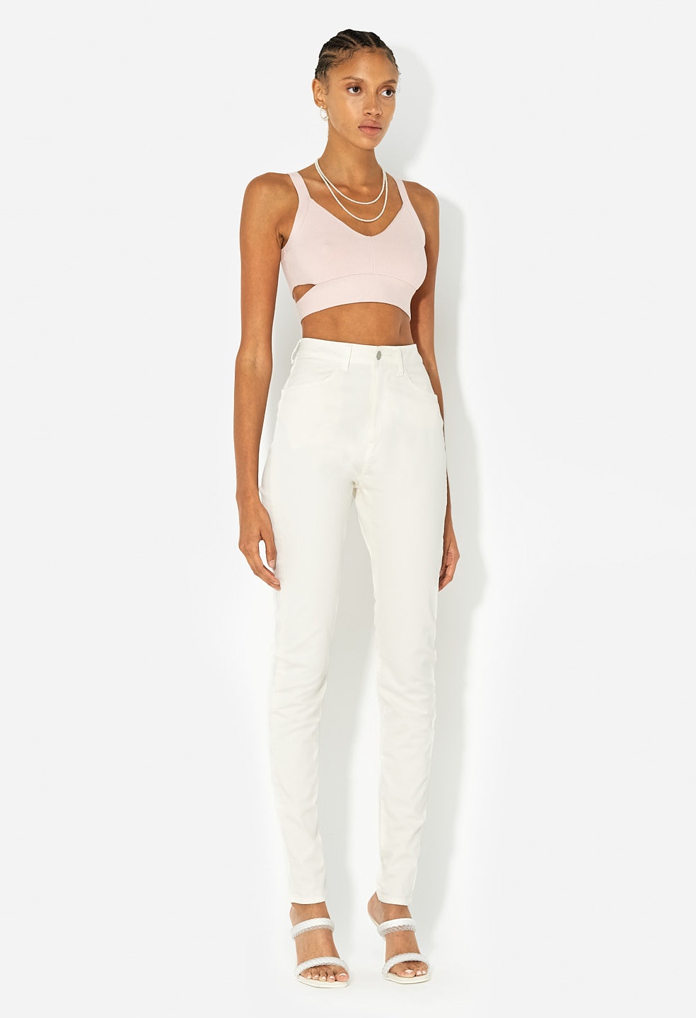SILK COTTON BODY-CON TANK - 3