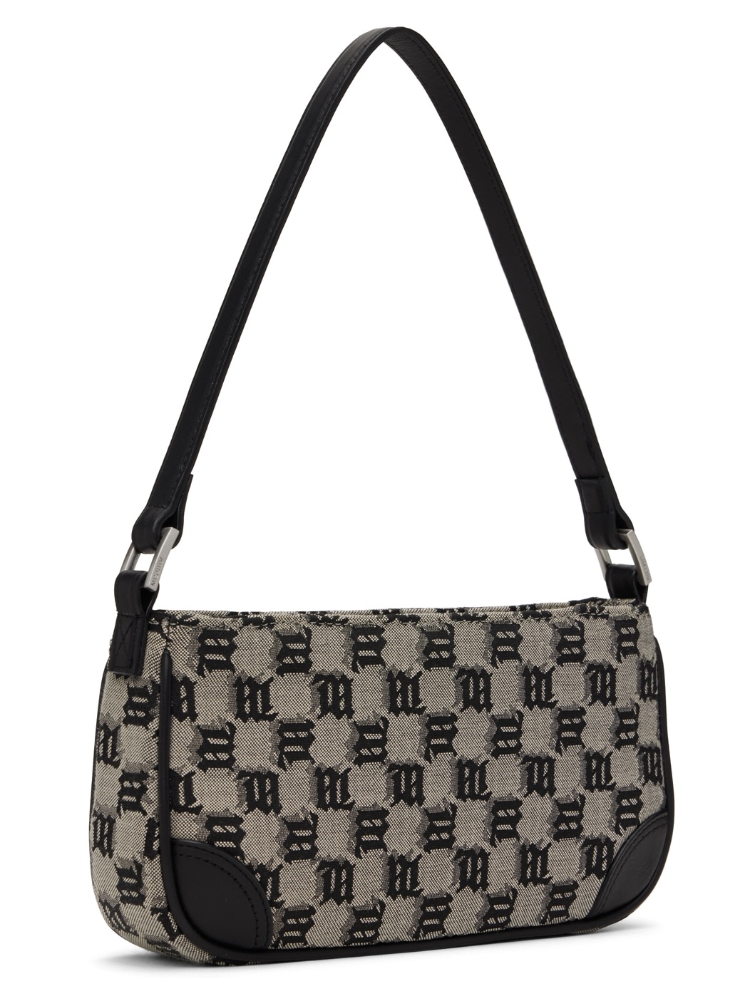 Taupe & Black Monogram 90s Bag - 3