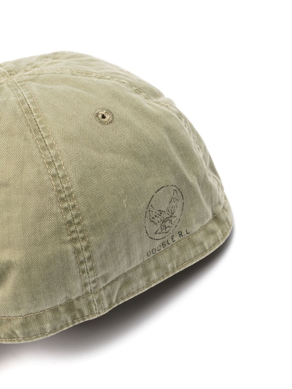 herringbone-pattern baseball cap - 2