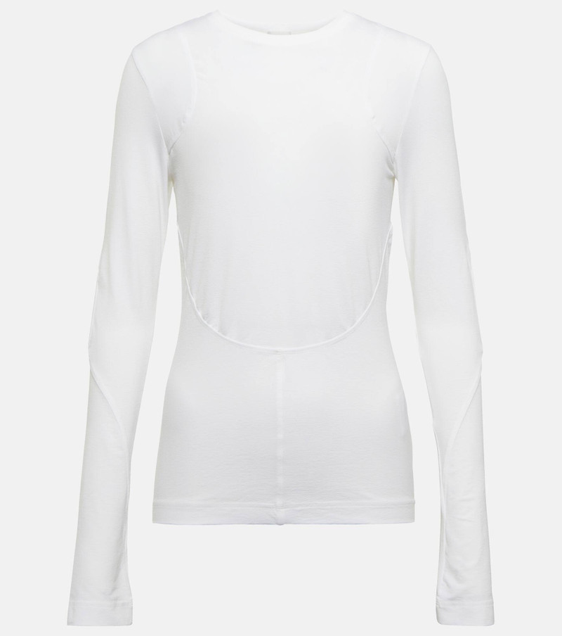 Paneled jersey top - 1