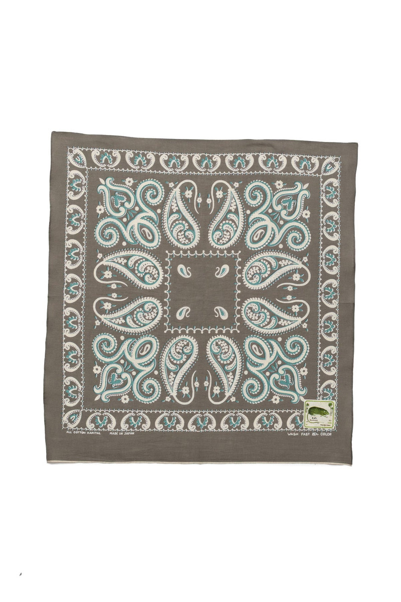 Fastcolor Selvedge Bandana (Paisley) 20x20 5