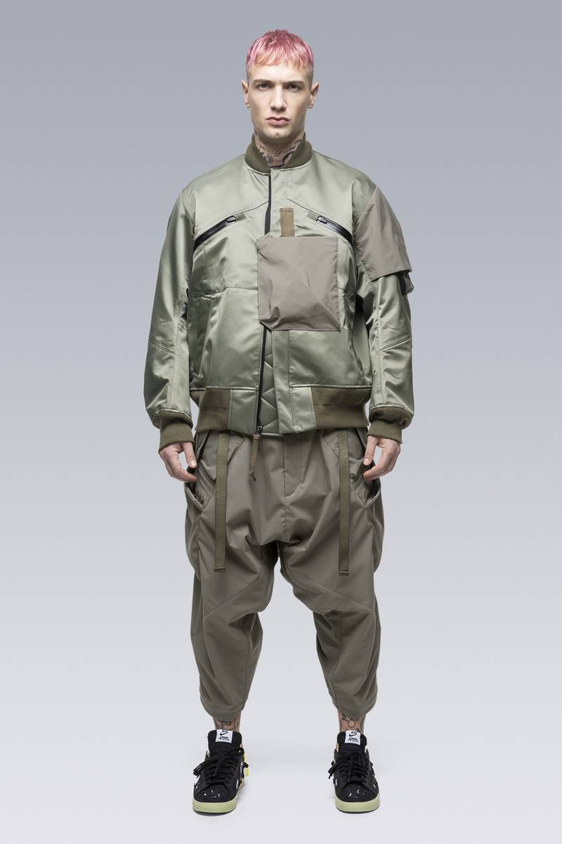 SAC-J2762 자루 / ACRONYM 폭격기 재킷 Sage - 1