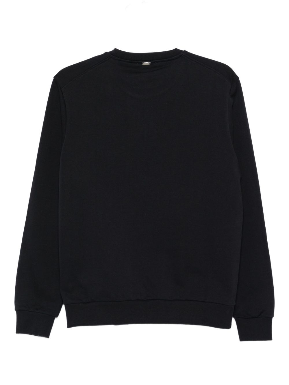 logo-embroidered cotton sweatshirt - 2