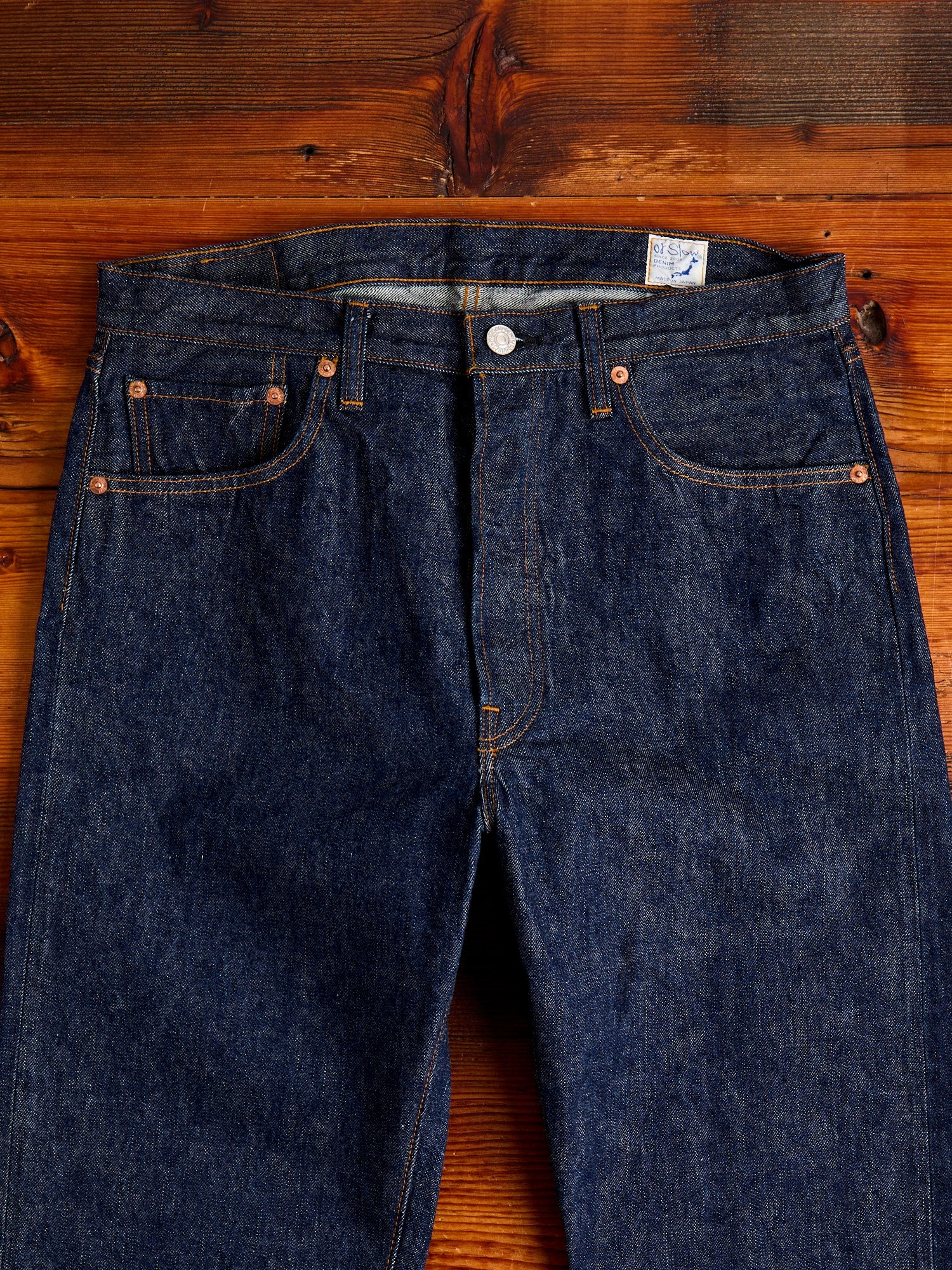 "Model 66" 14oz Selvedge Denim - Straight Fit - 6