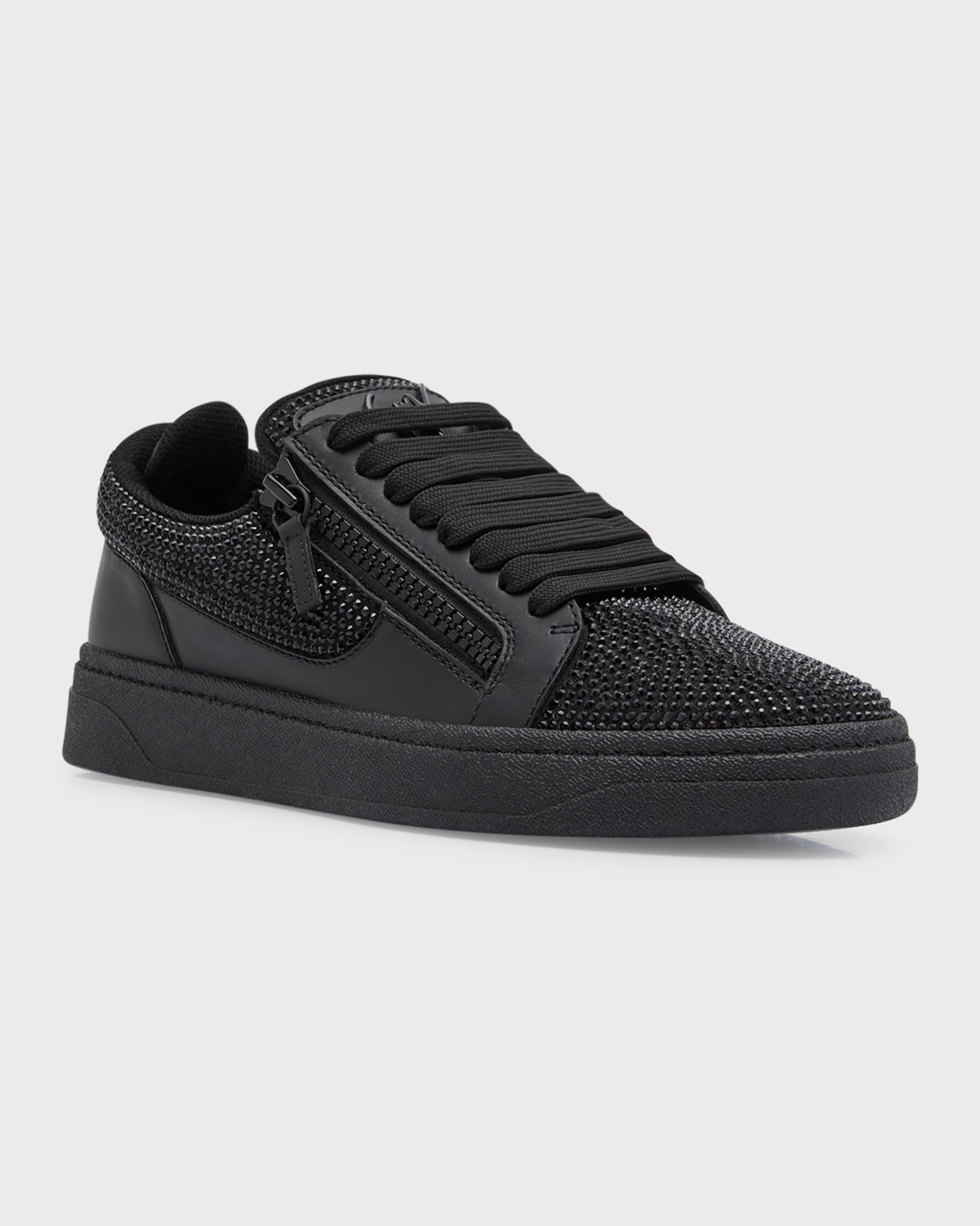 Men's GZ 94 Crystal Leather Low Top Sneakers - 2