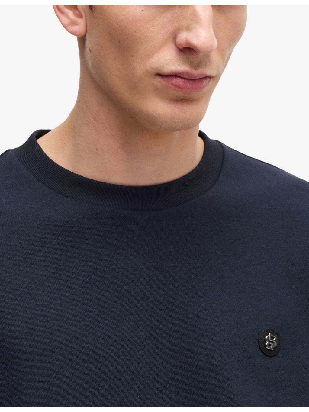 Branded Crewneck Cotton-Blend Sweatshirt - 5