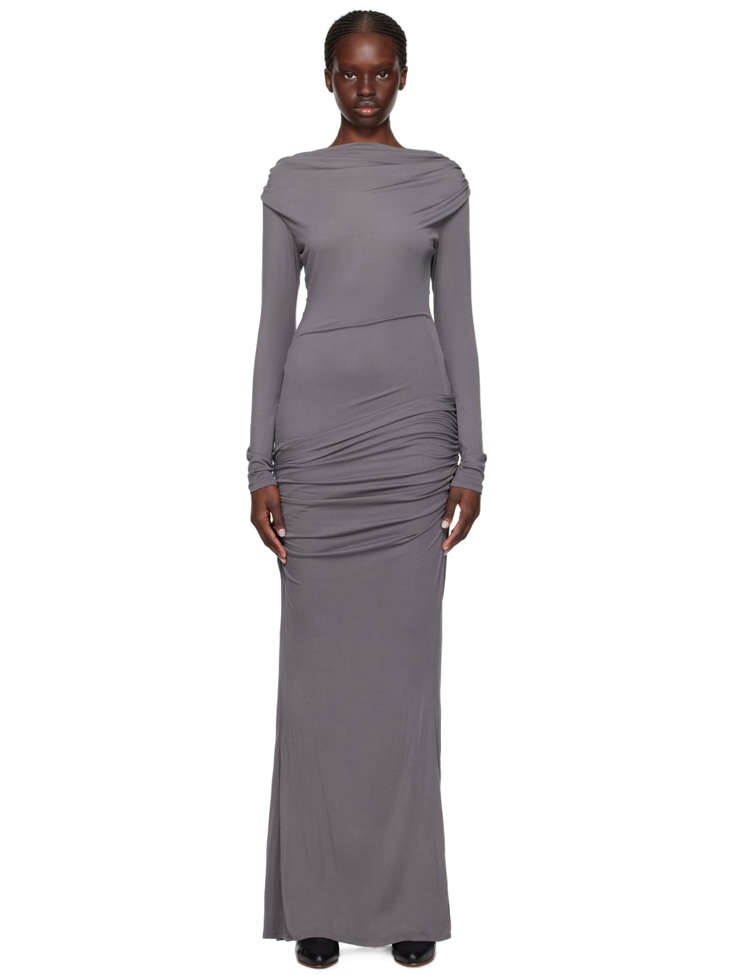 SSENSE Exclusive Gray Maxi Dress - 1