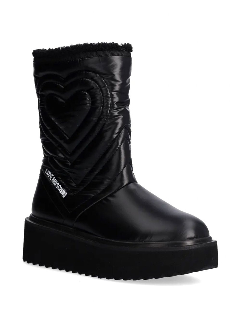 Moschino quilted boots outlook