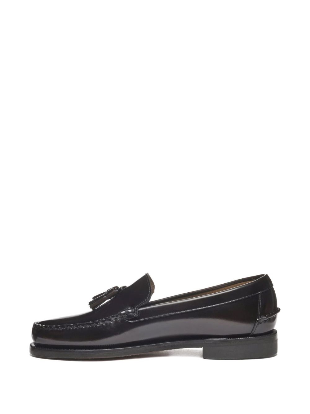 tassel leather loafers - 5