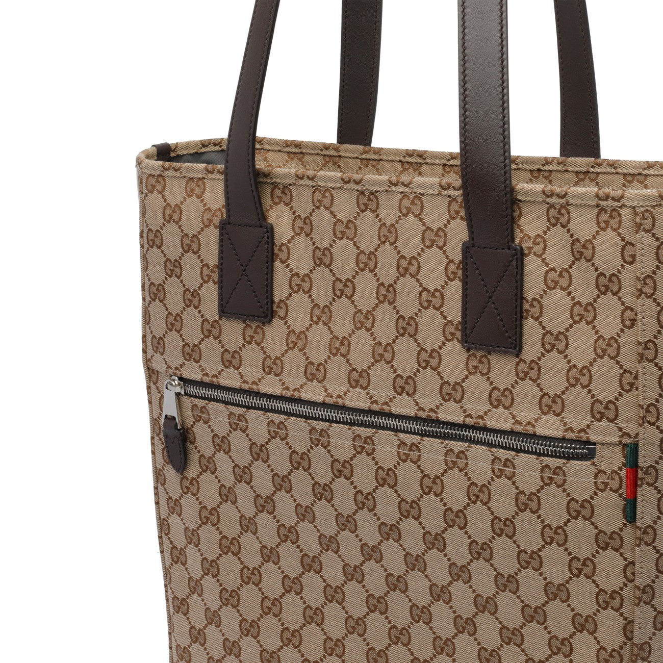 Gucci Men Medium Gg Canvas Shopping Bag - 4
