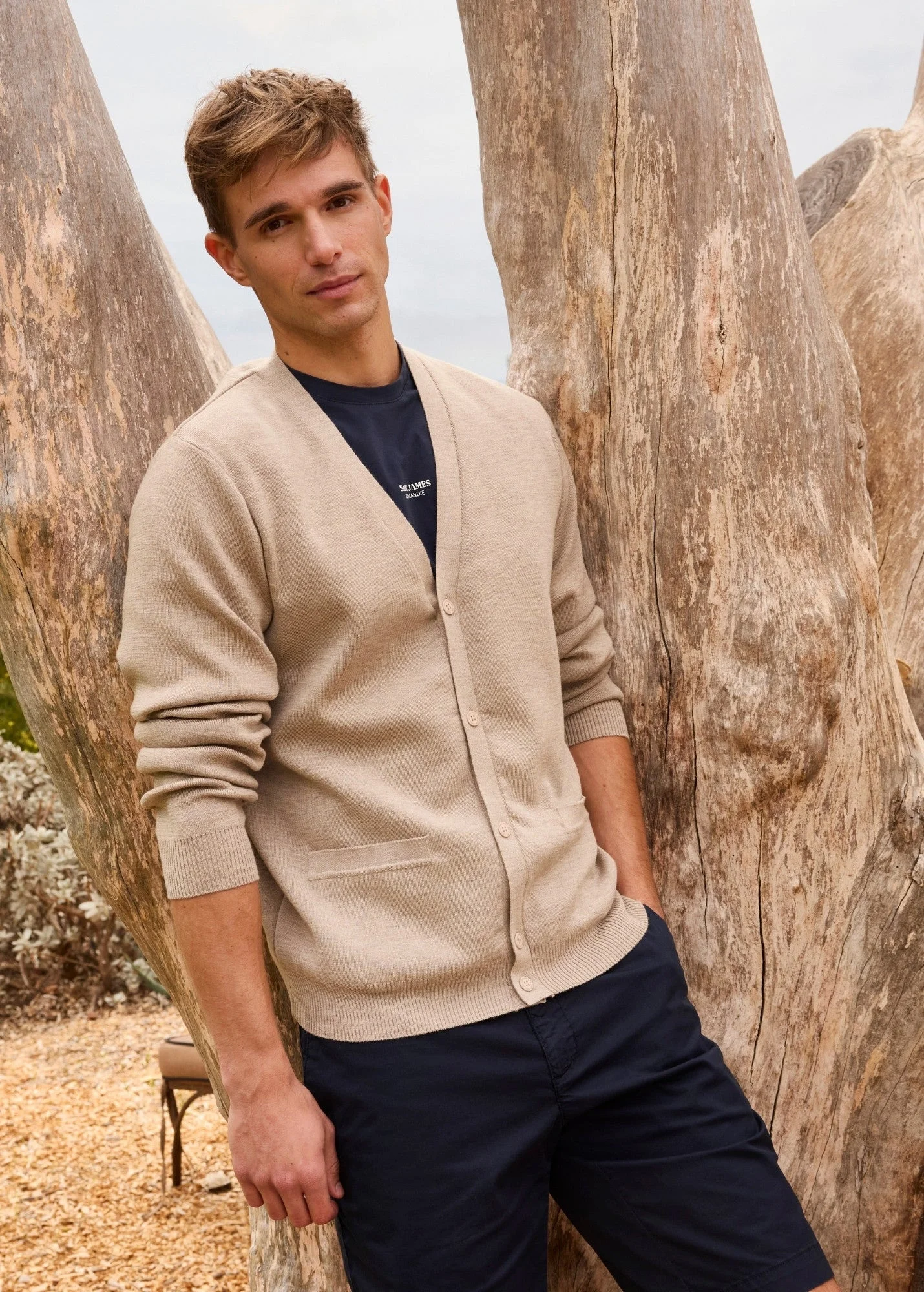 PORTO 100% Wool Cardigan - 1