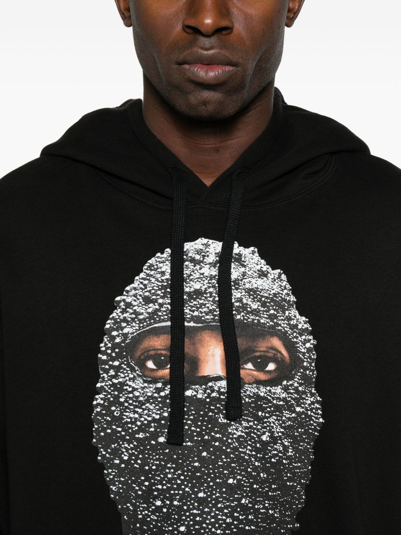 crystal-mask print hoodie 5