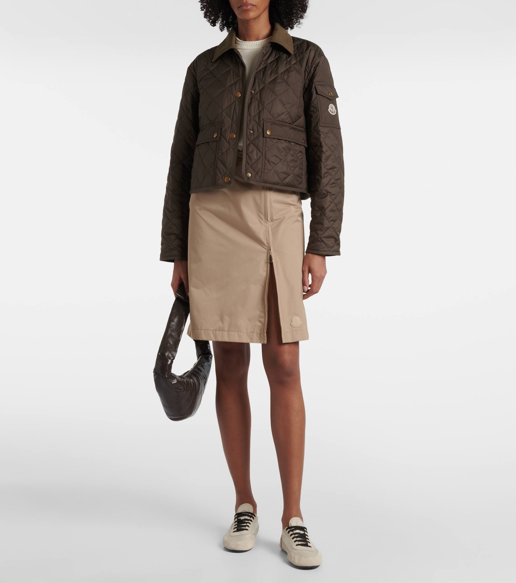 Chitre canvas-trimmed quilted jacket - 2