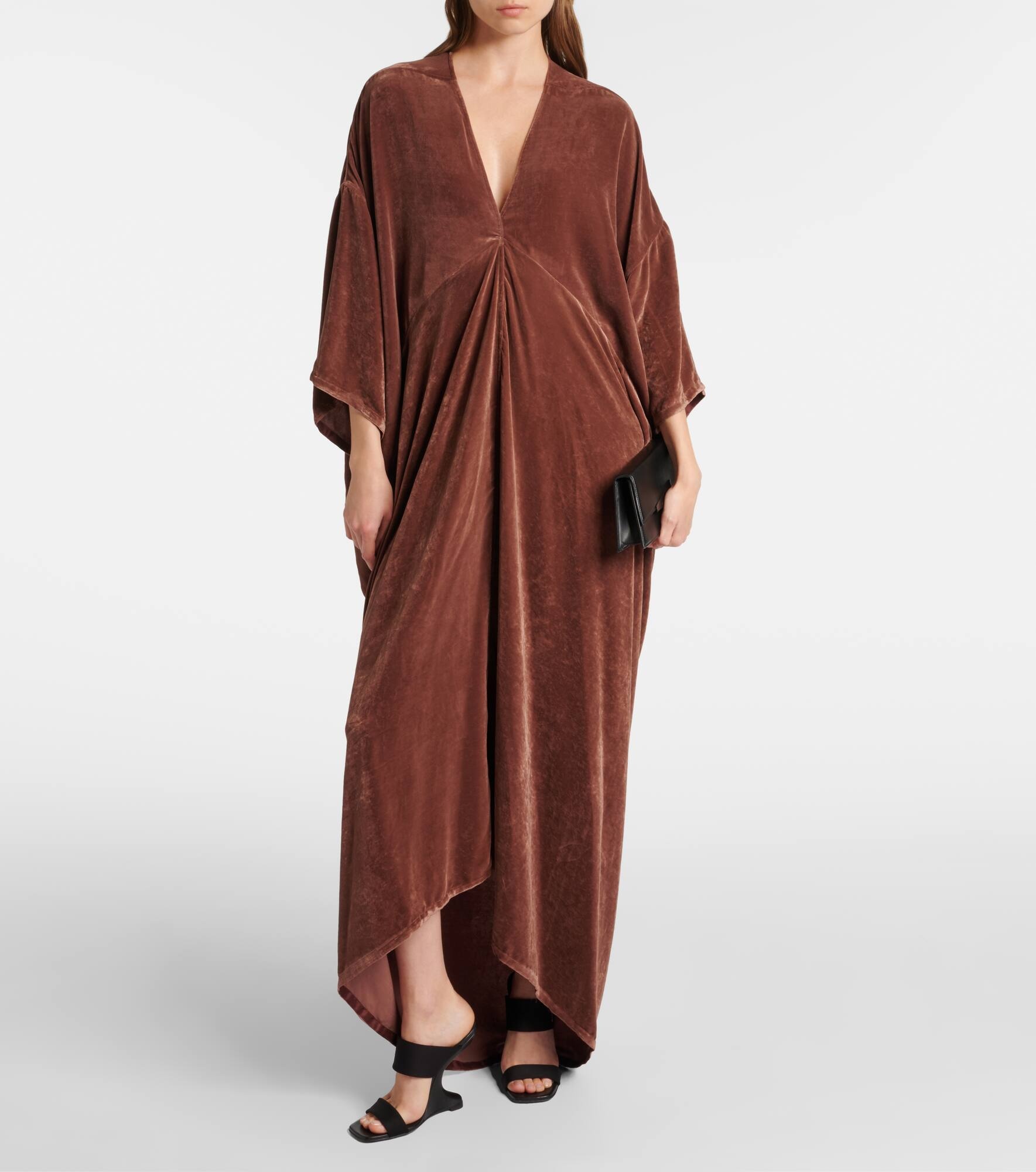 Tommykite gathered jersey gown - 2
