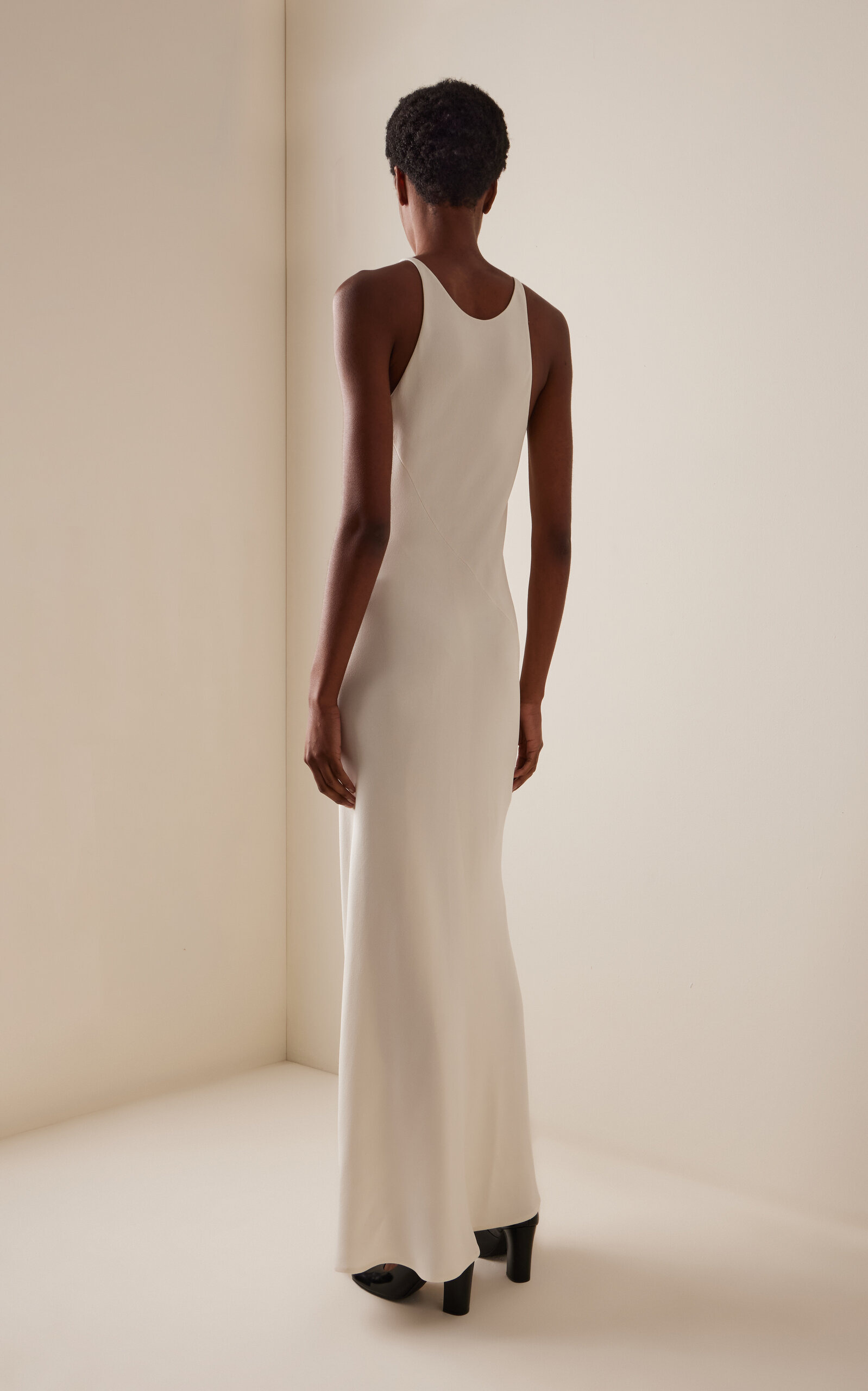 Johanne Silk Slip Dress white - 4
