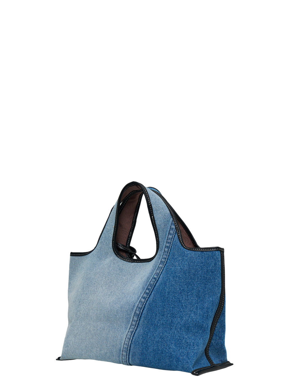 Denim Mini Market Tote - 3