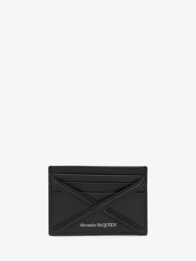 Men's The Harness Card Holder in Black - 1