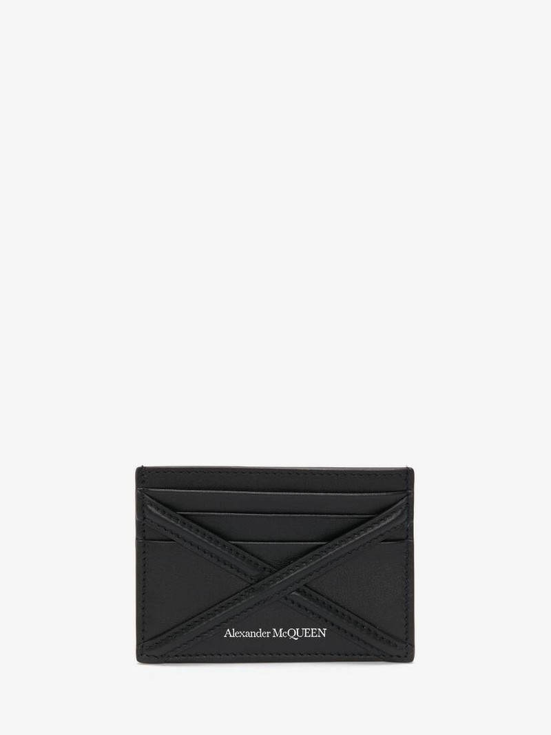 Men's The Harness Card Holder in Black - 1
