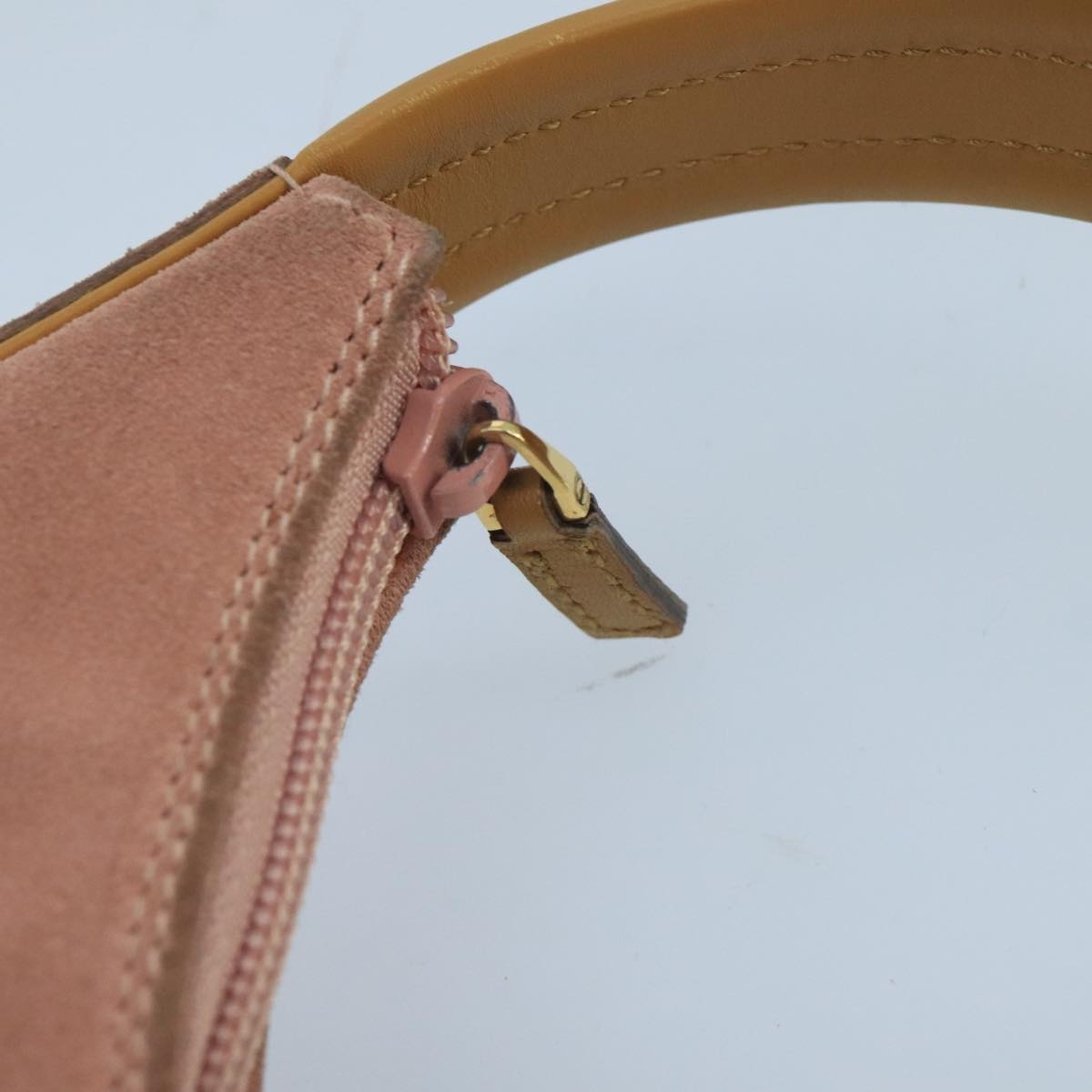 GUCCI Hand Bag Suede Pink Gold 001 3386 001 3386 - 15
