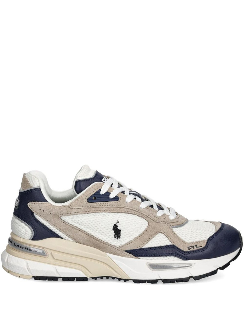 Trackster 275 leather-panel sneakers 1