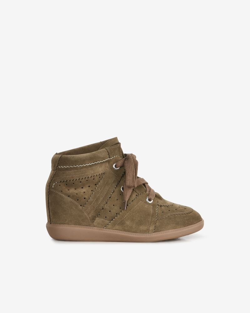 BOBBY LEATHER SNEAKERS - 1