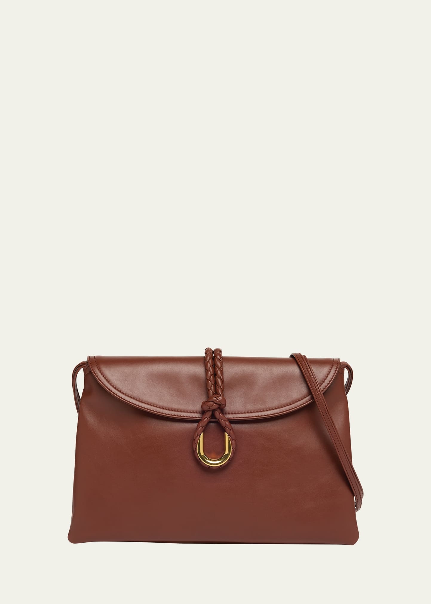 Liberta Medium Flap Leather Crossbody Bag - 1