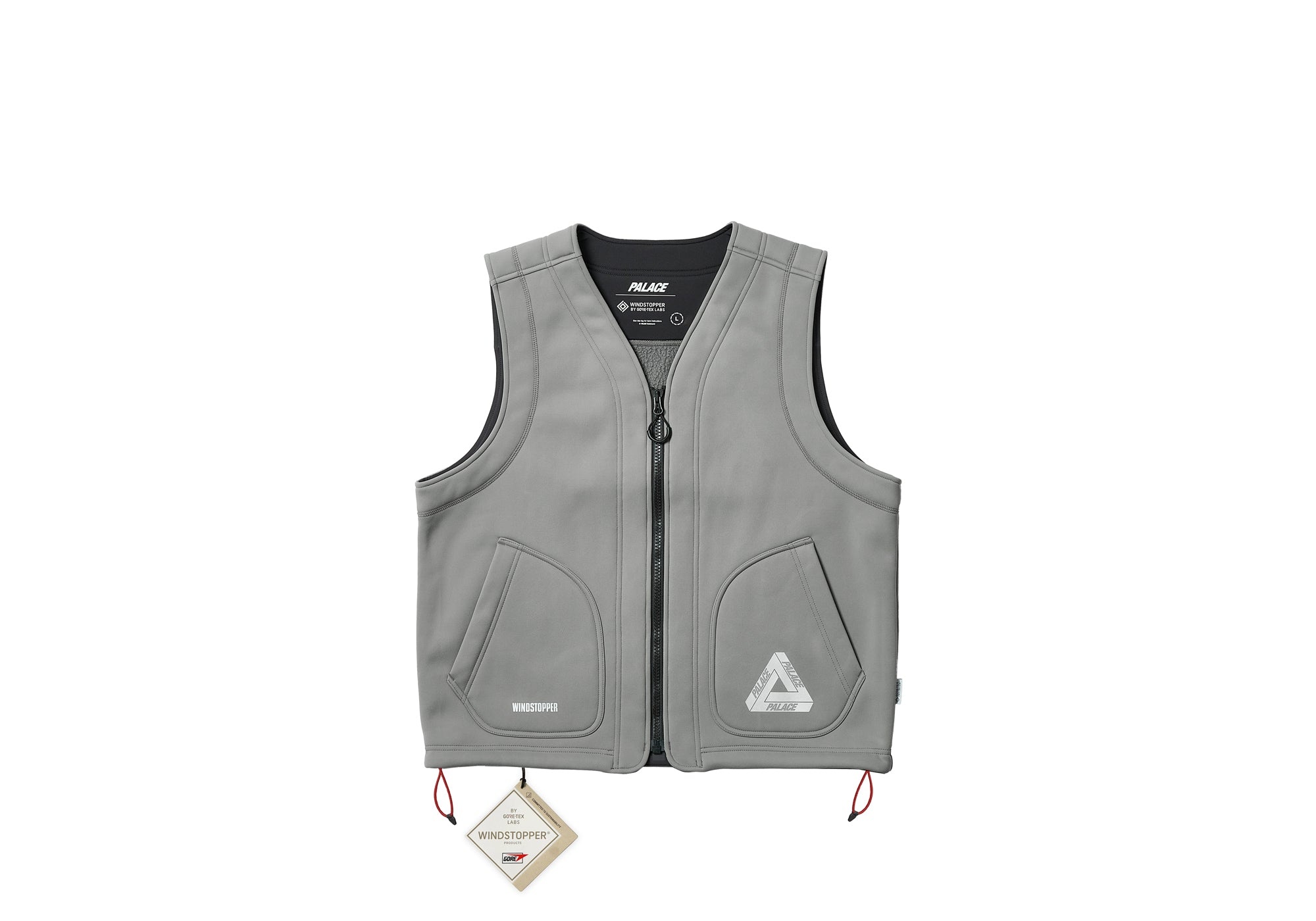 GORE-TEX WINDSTOPPER VEST STEEL GREY - 1