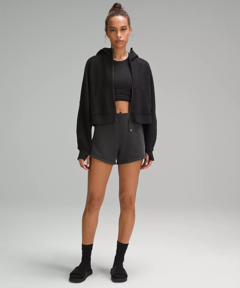 lululemon Softstreme Kick-Flare Mid-Rise Short 4" outlook