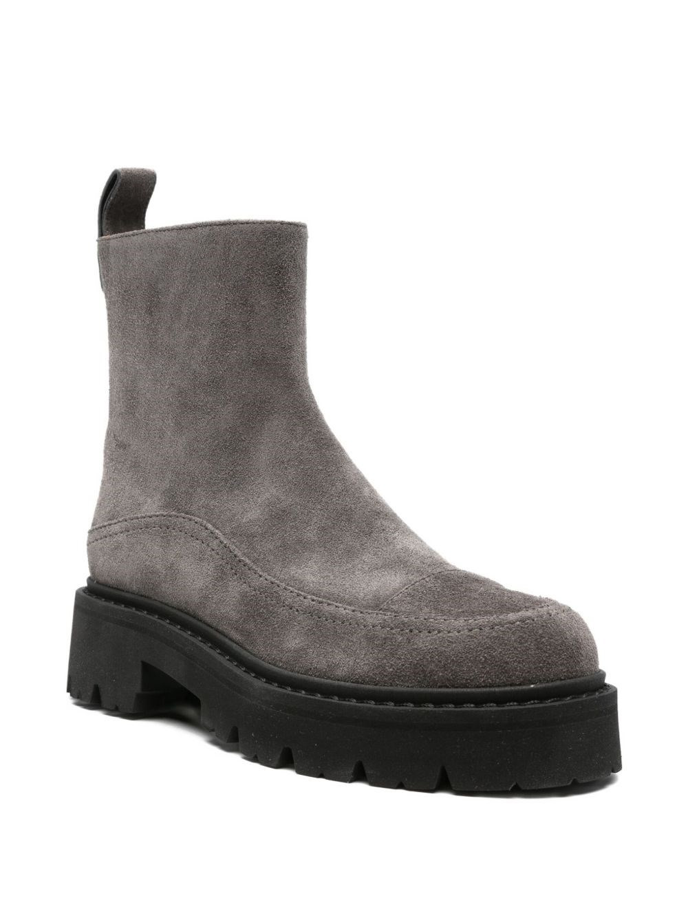 Suede leather boots - 3