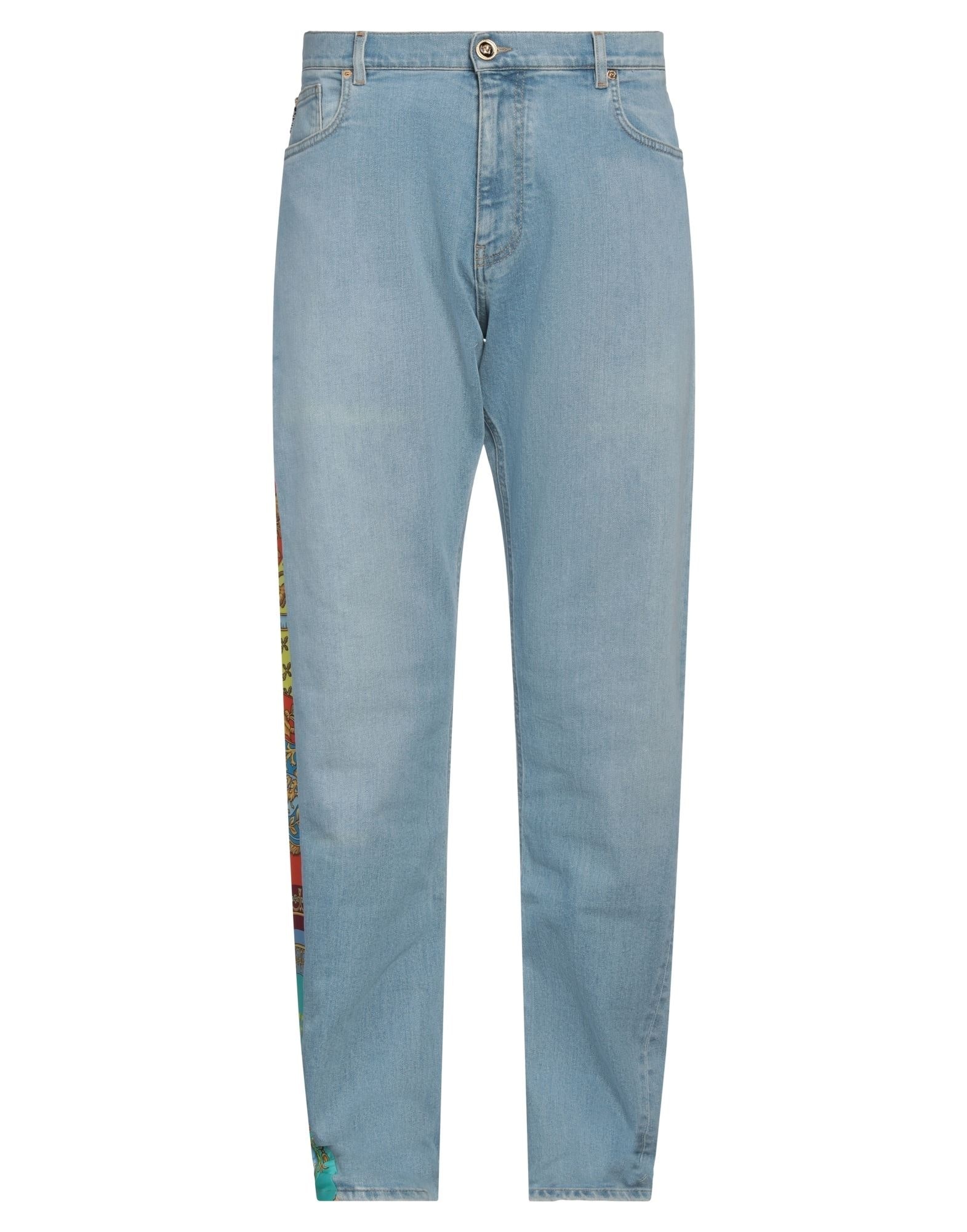 Blue Men's Denim Pants - 1