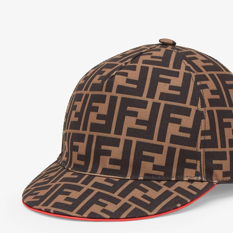 FENDI Multicolor fabric baseball cap outlook