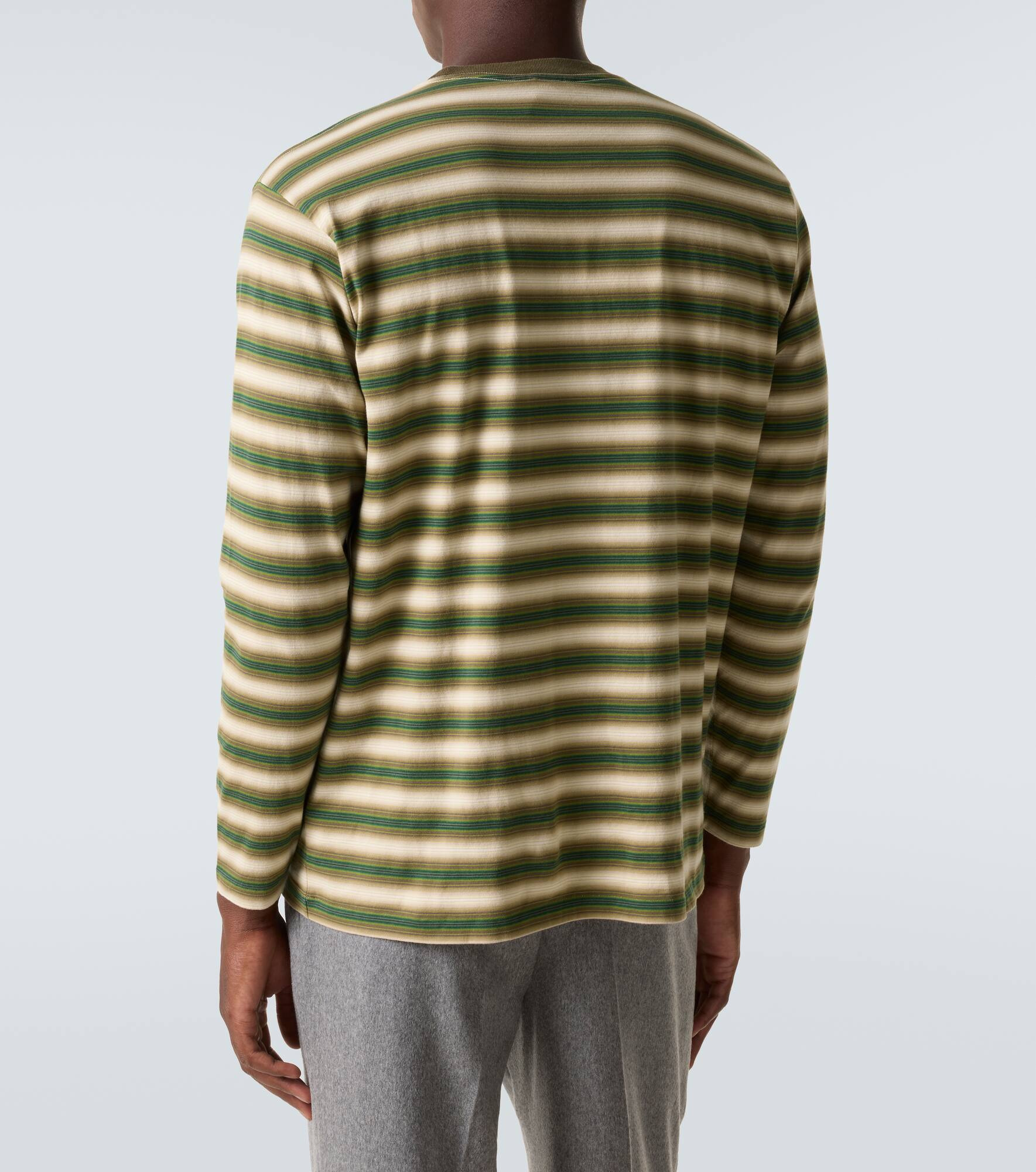 Striped cotton jersey T-shirt - 4