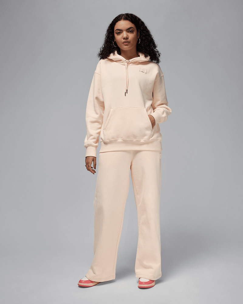 Jordan Flight Fleece Women's Satin-Lined Pullover Hoodie 8