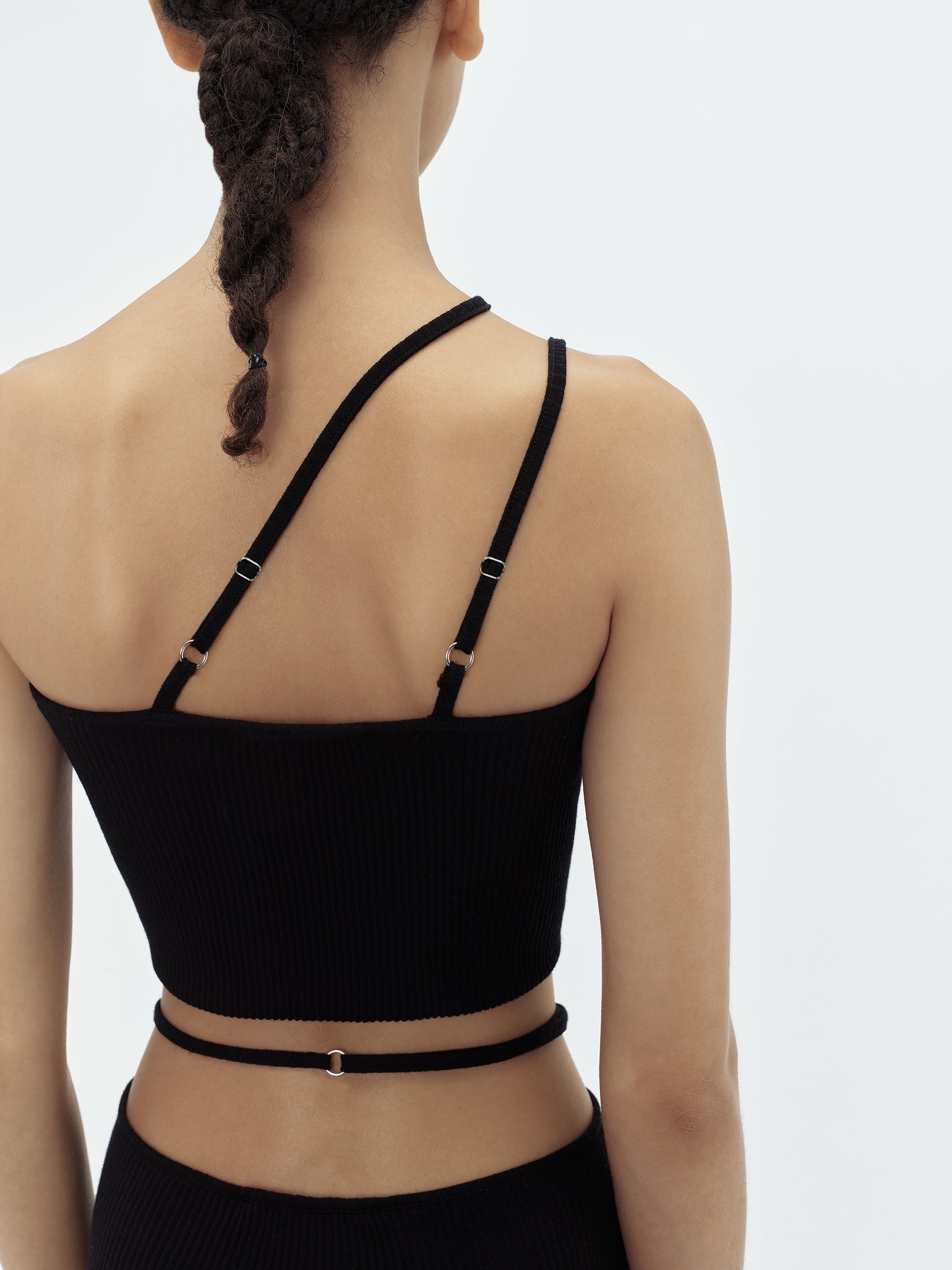 VERTICAL AMIRI ASYMMETRIC TOP - 7