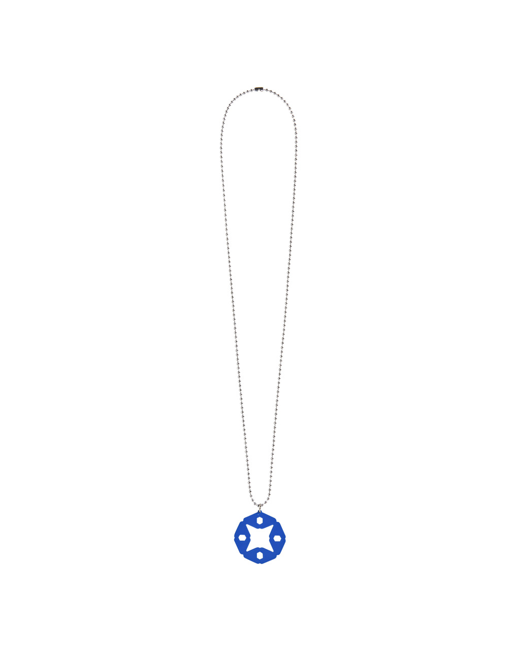 MARK FLOOD CIRCLE A PENDANT NECKLACE - 2