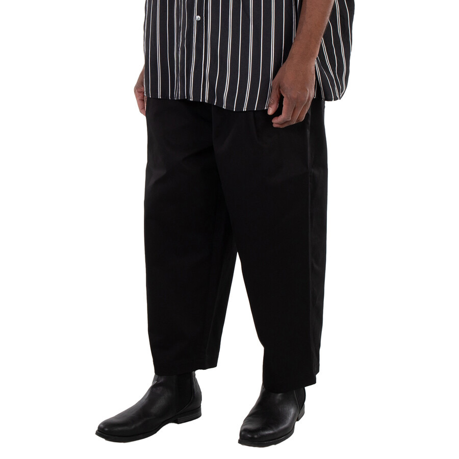 Maison Kitsune Men's Cropped Pleated Chino Pants - 2