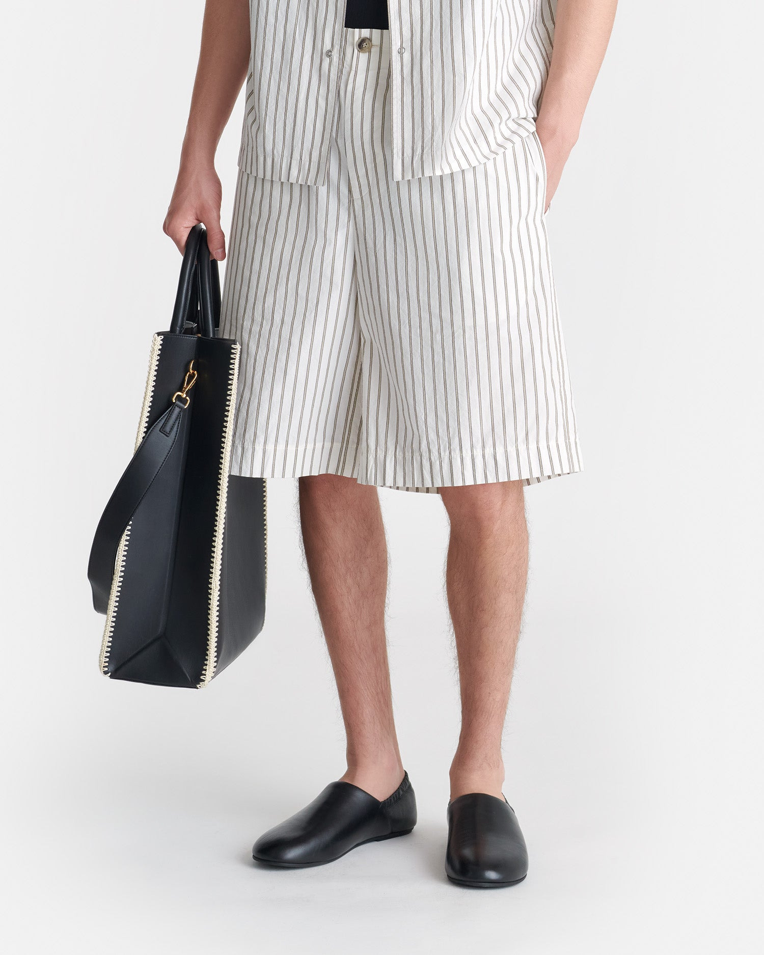 Striped Bermuda Shorts - 3