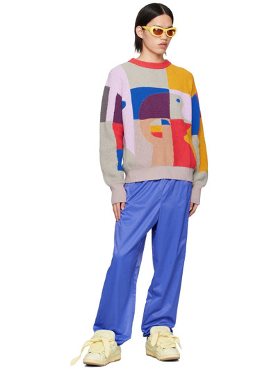 KidSuper Multicolor Bauhaus Paint Palette Sweater outlook