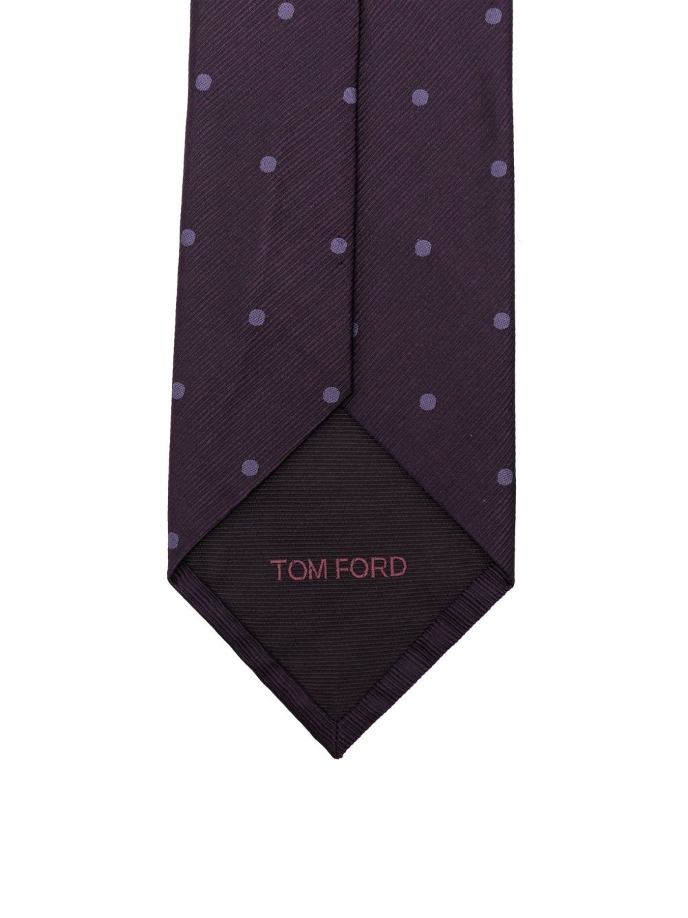 silk polka-dot tie - 2